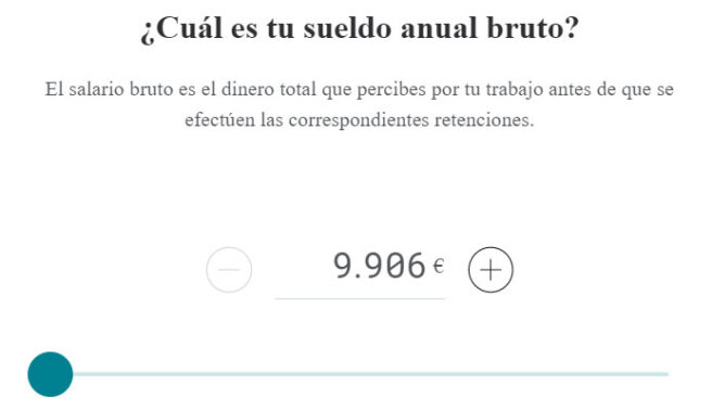 Calculadora de las pensiones.
