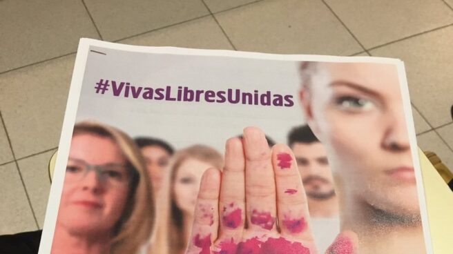 Cartel de la huelga feminista. Cartel de la huelga feminista.