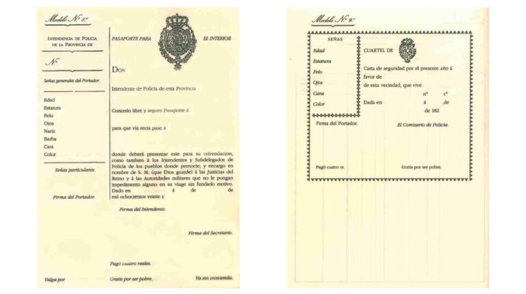 Antecesores del DNI: Cédulas de identificación personal Antes de la existencia del DNI existían la Cartas de seguridad, cédulas de identidad y pasaportes interiores.