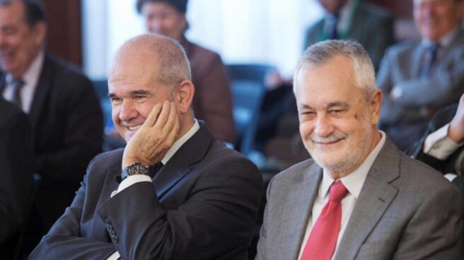 Manuel Chaves y José Antonio Griñán, durante el juicio del Caso ERE.