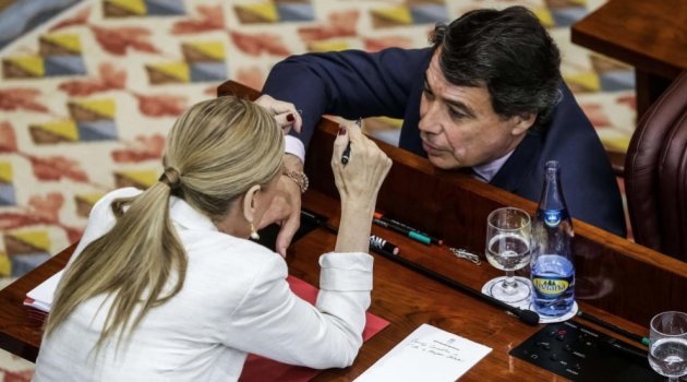 Cristina Cifuentes e Ignacio González en una imagen de archivo