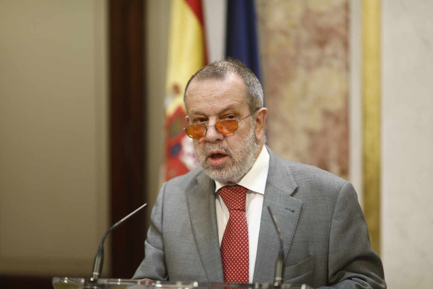 El Defensor del Pueblo, Francisco Fernández Marugán.