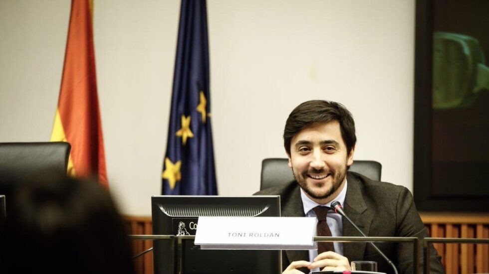 Toni Roldán, portavoz d e Economía de Ciudadanos en el Congreso.