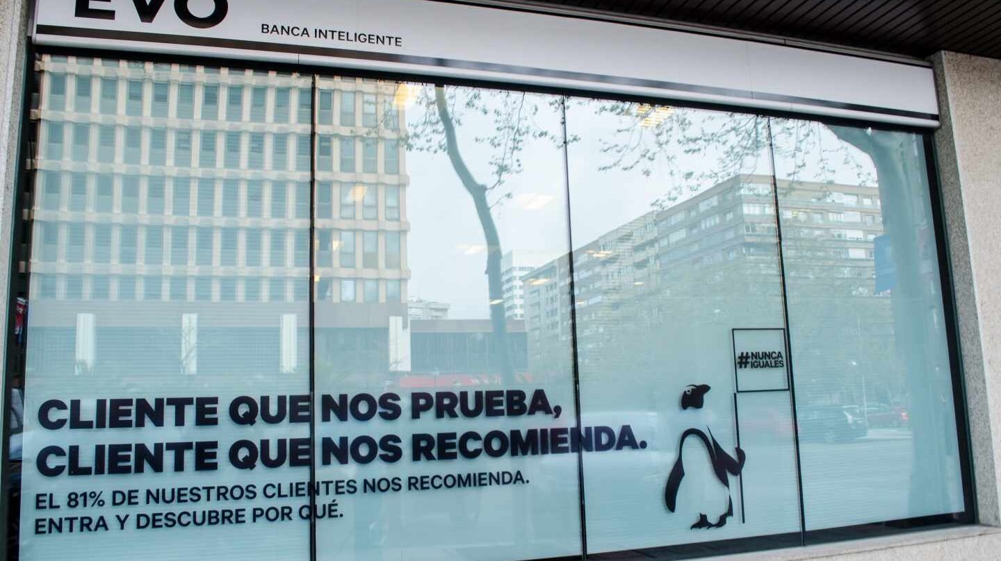 Oficina de Evo Banco.