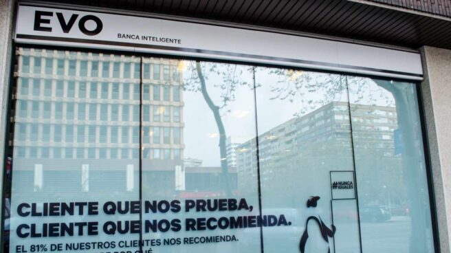 Evo Banco. Oficina de Evo Banco.