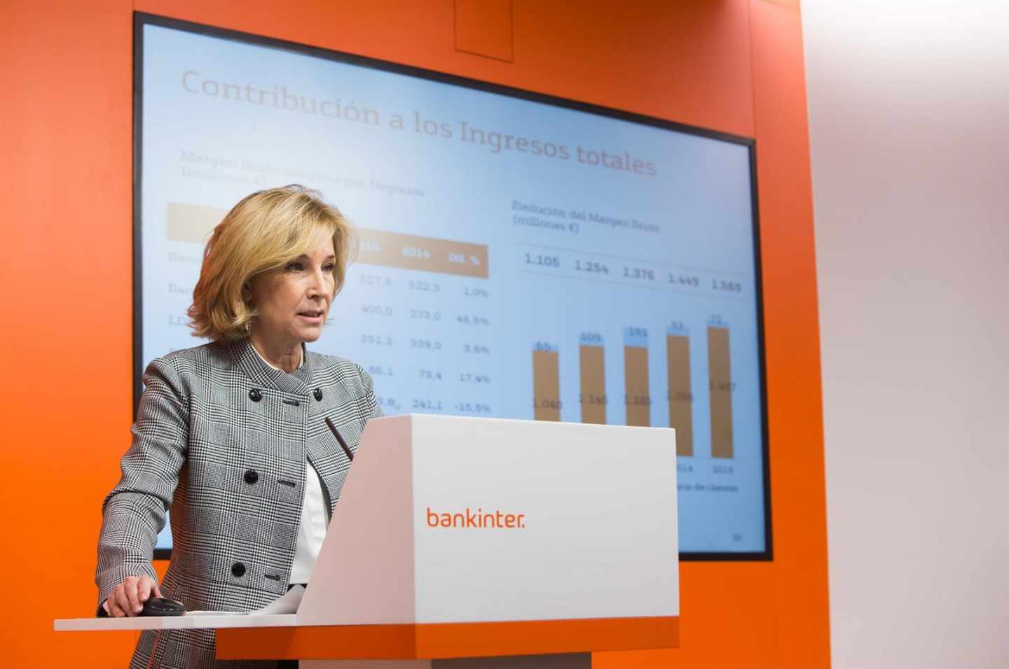 María Dolores Dancausa, consejera delegada de Bankinter.