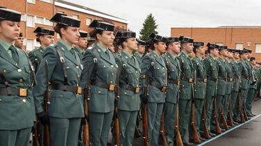 La mujer en la Guardia Civil: un 6,5 % de la plantilla y solo una teniente coronel