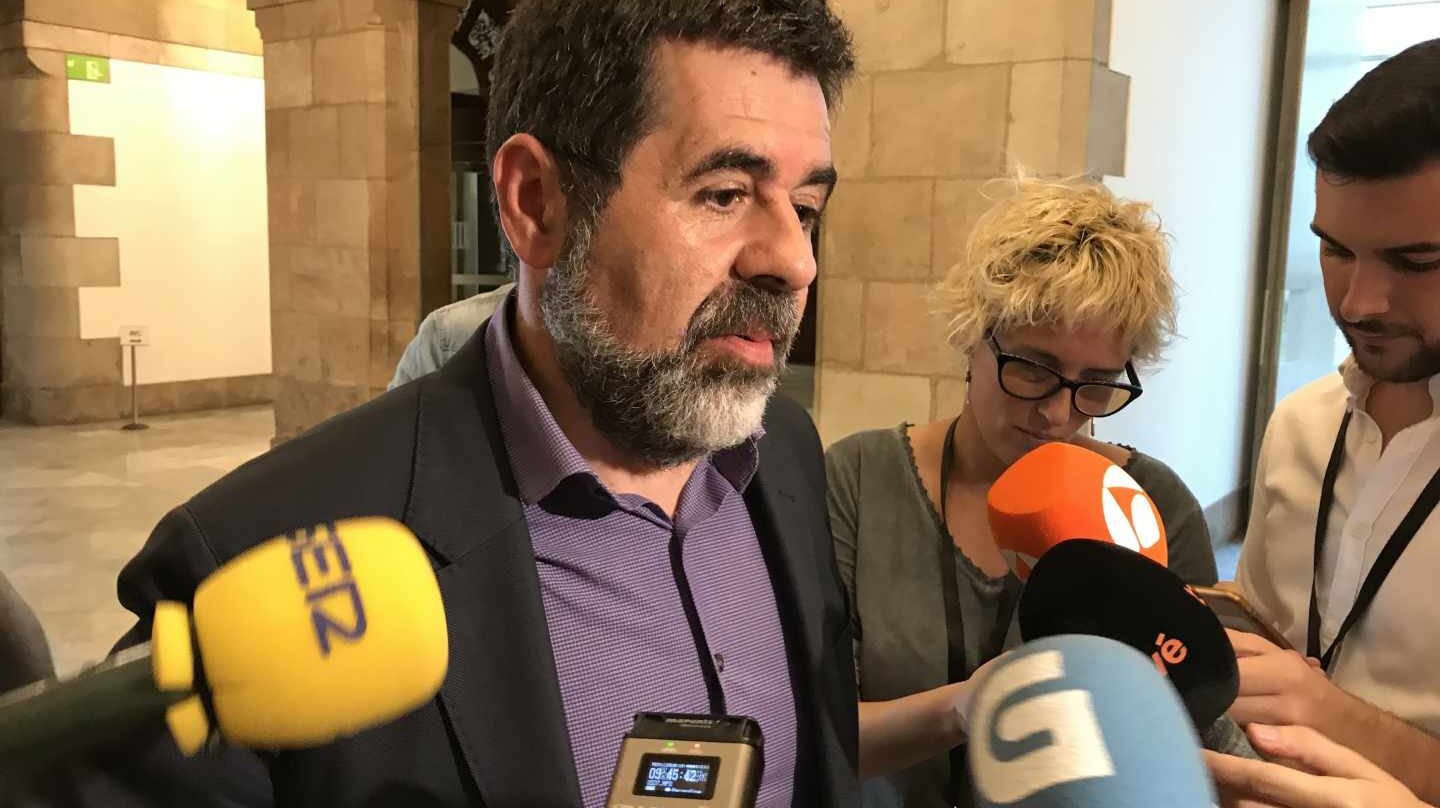 El ex president de ANC Jordi Sánchez.
