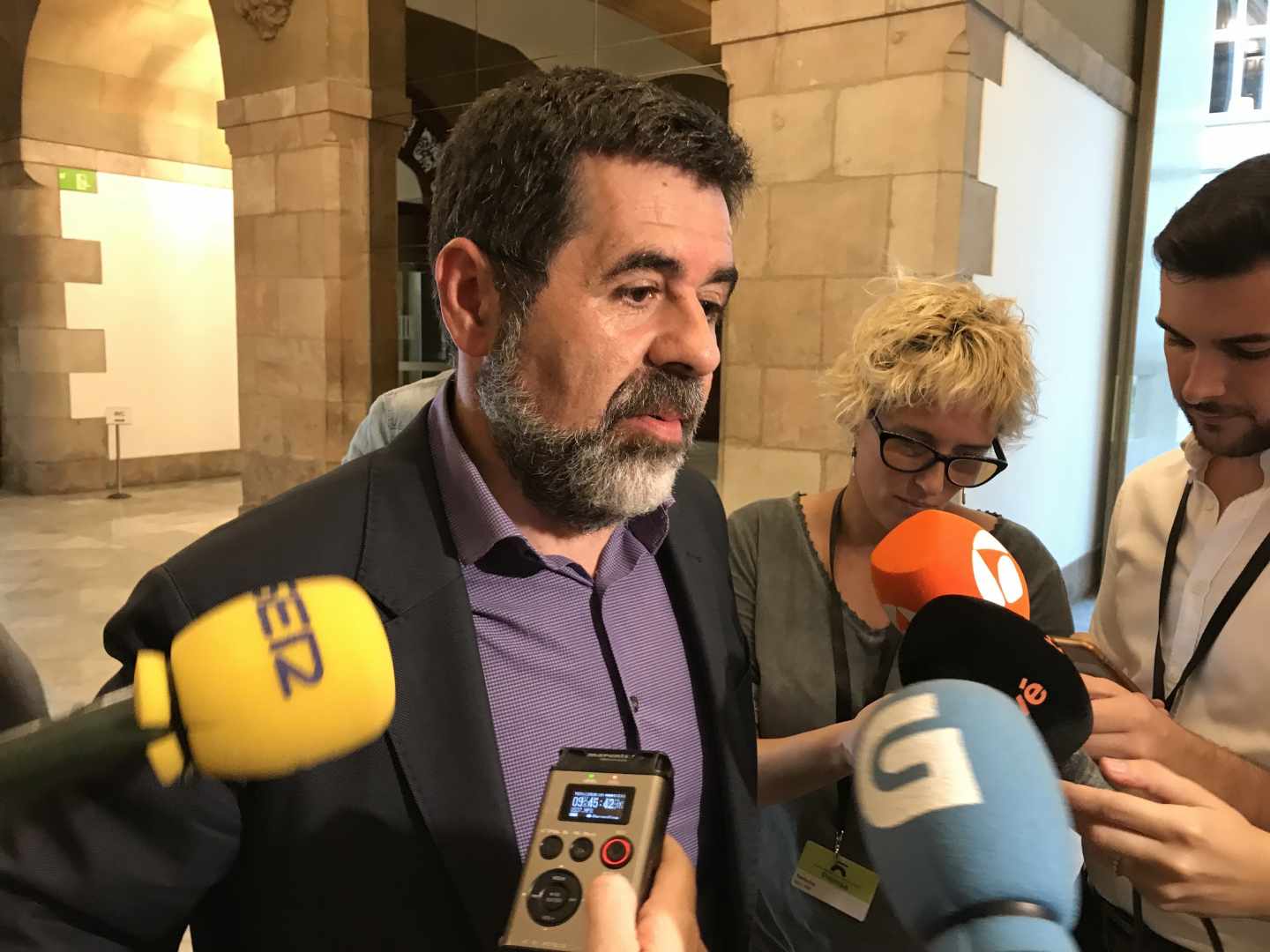 El ex president de ANC Jordi Sánchez.