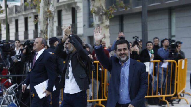 Jordi Sánchez a su llegada a la Audiencia Nacional el pasado octubre.
