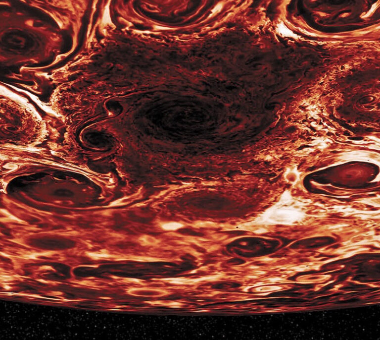 Nadie sabe por qué se ve Júpiter así, pero su interior está dando pistas