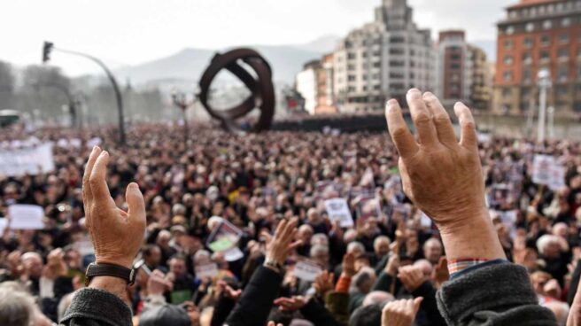 Movilizaciones en defensa del sistema público de pensiones.