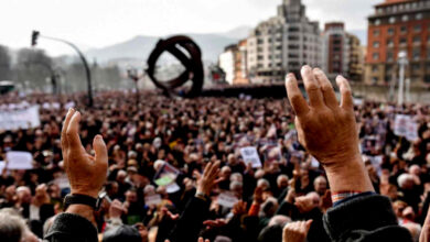 Navarra y Euskadi lideran el 'manifestódromo' durante la pandemia