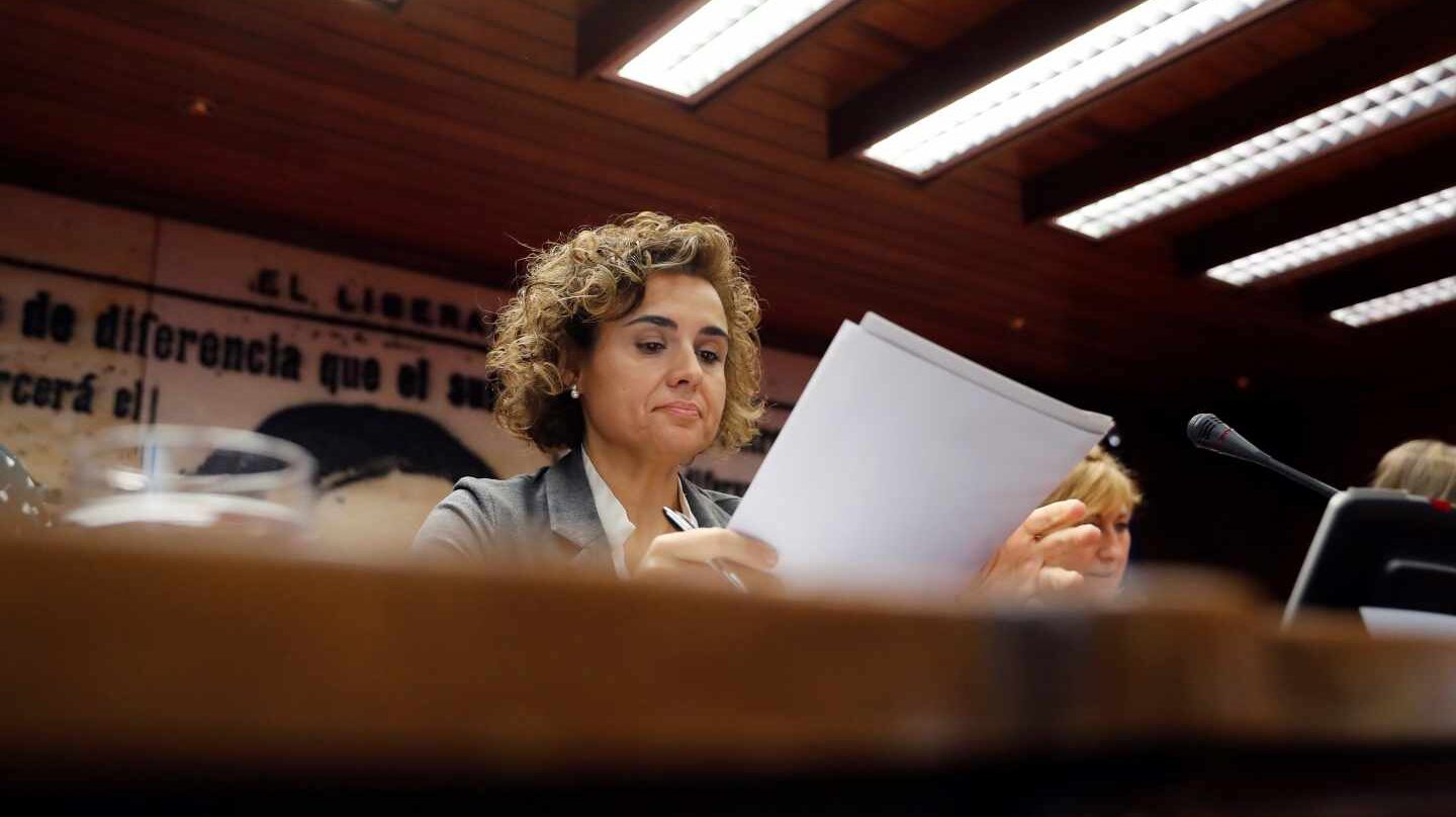 La ministra de Sanidad, Servicios Sociales e Igualdad, Dolors Montserrat.