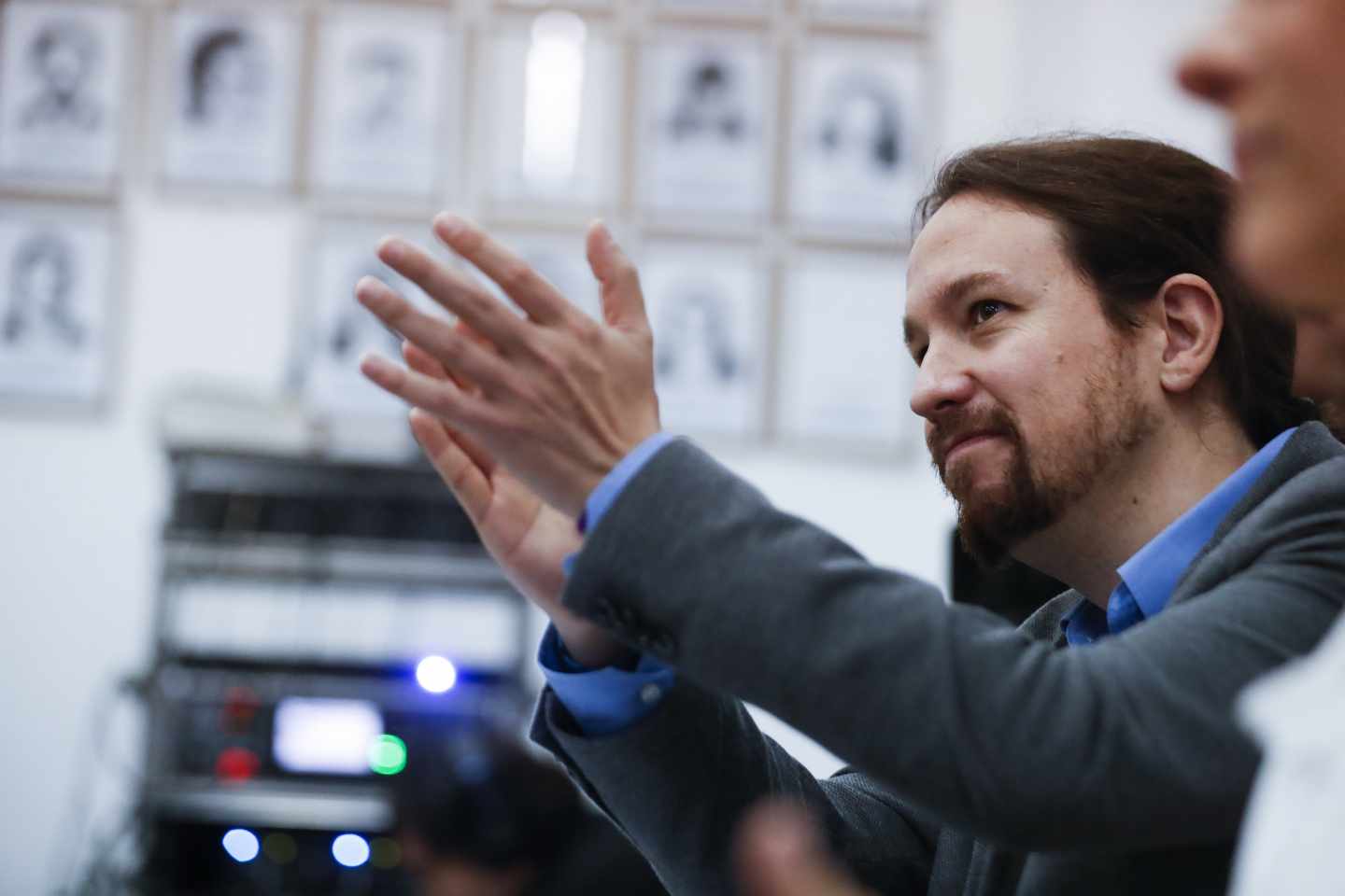 El secretario general de Podemos, Pablo Iglesias.