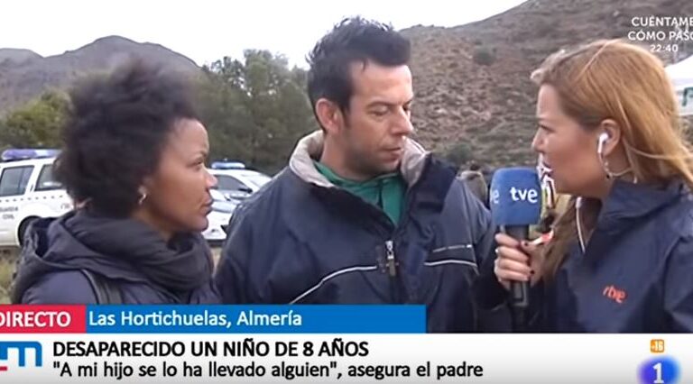 La detenida habló en televisión: "Ese día le dije que si veía un desconocido corriera...y mira por dónde desapareció"
