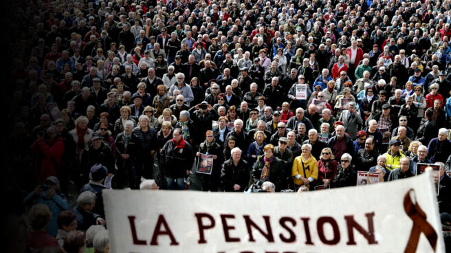 Manifestación de pensionistas.
