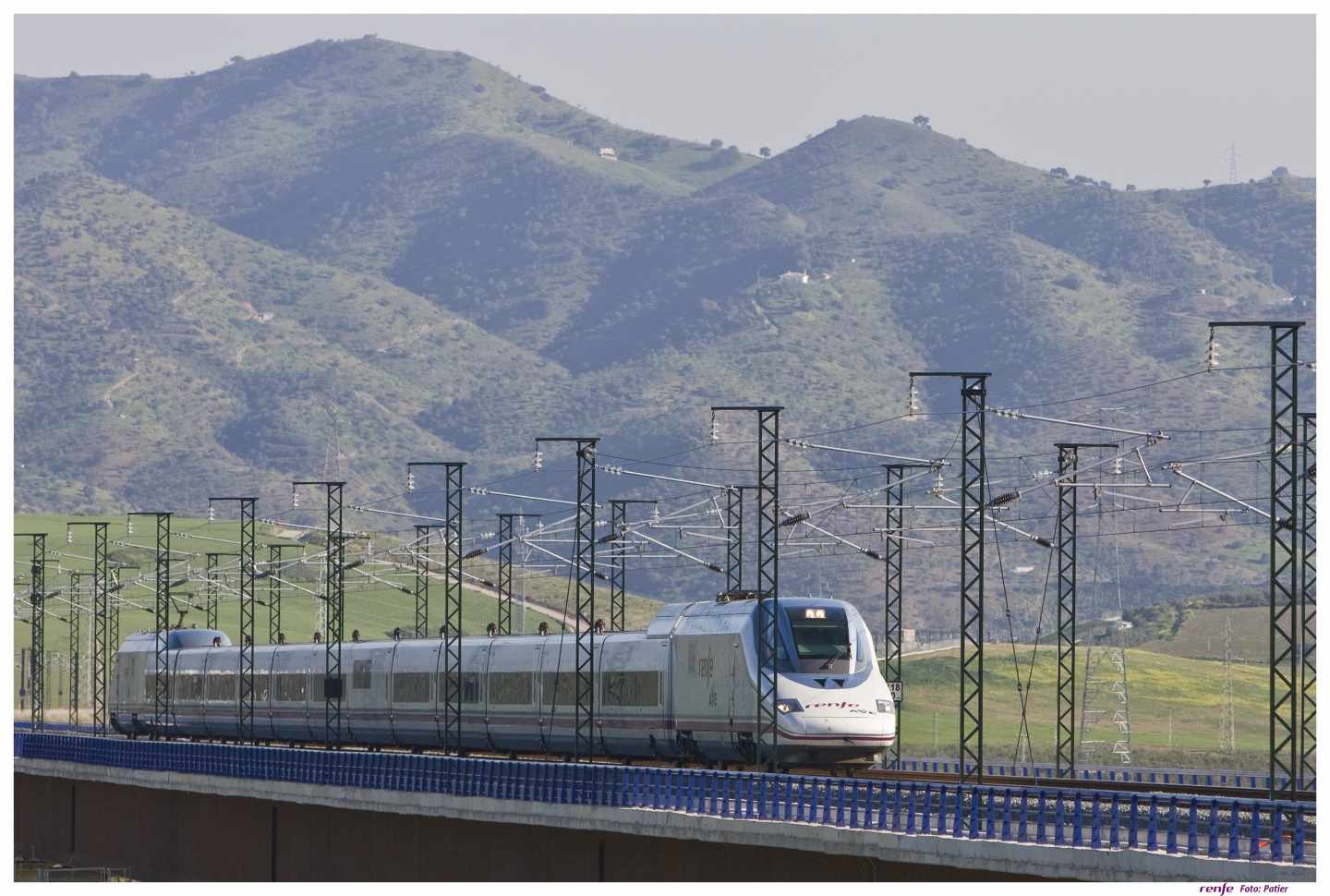 Tren AVE Madrid-Málaga.