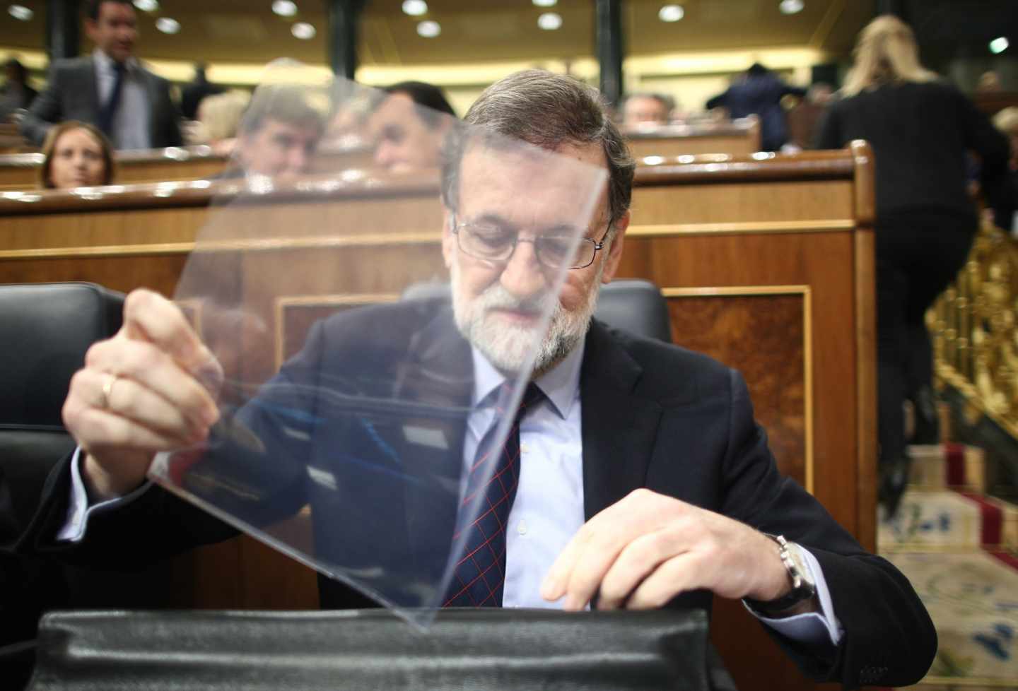 El presidente del Gobierno, Mariano Rajoy, comparecerá en el Congreso el próximo 14 de marzo.