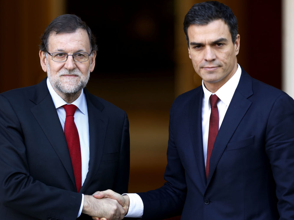 Mariano Rajoy y Pedro Sánchez