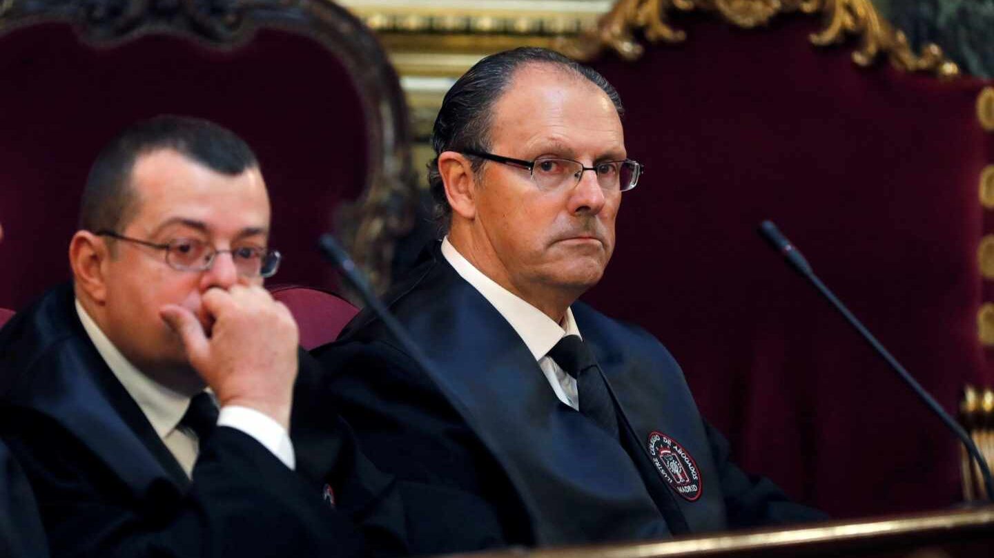 Los abogados de Torres y Urdangarin, en el Tribunal Supremo.
