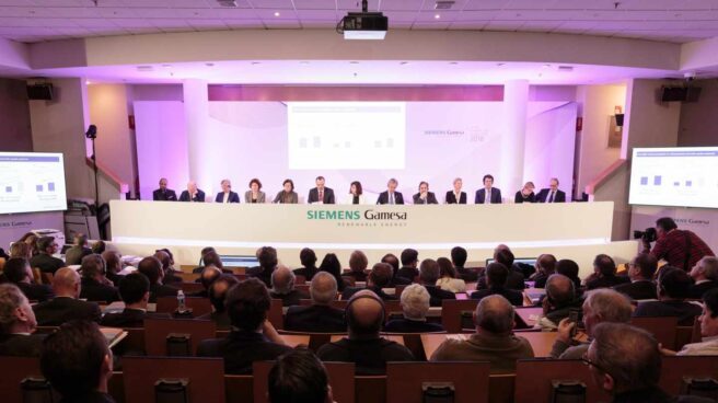 Junta de accionistas de Siemens Gamesa.