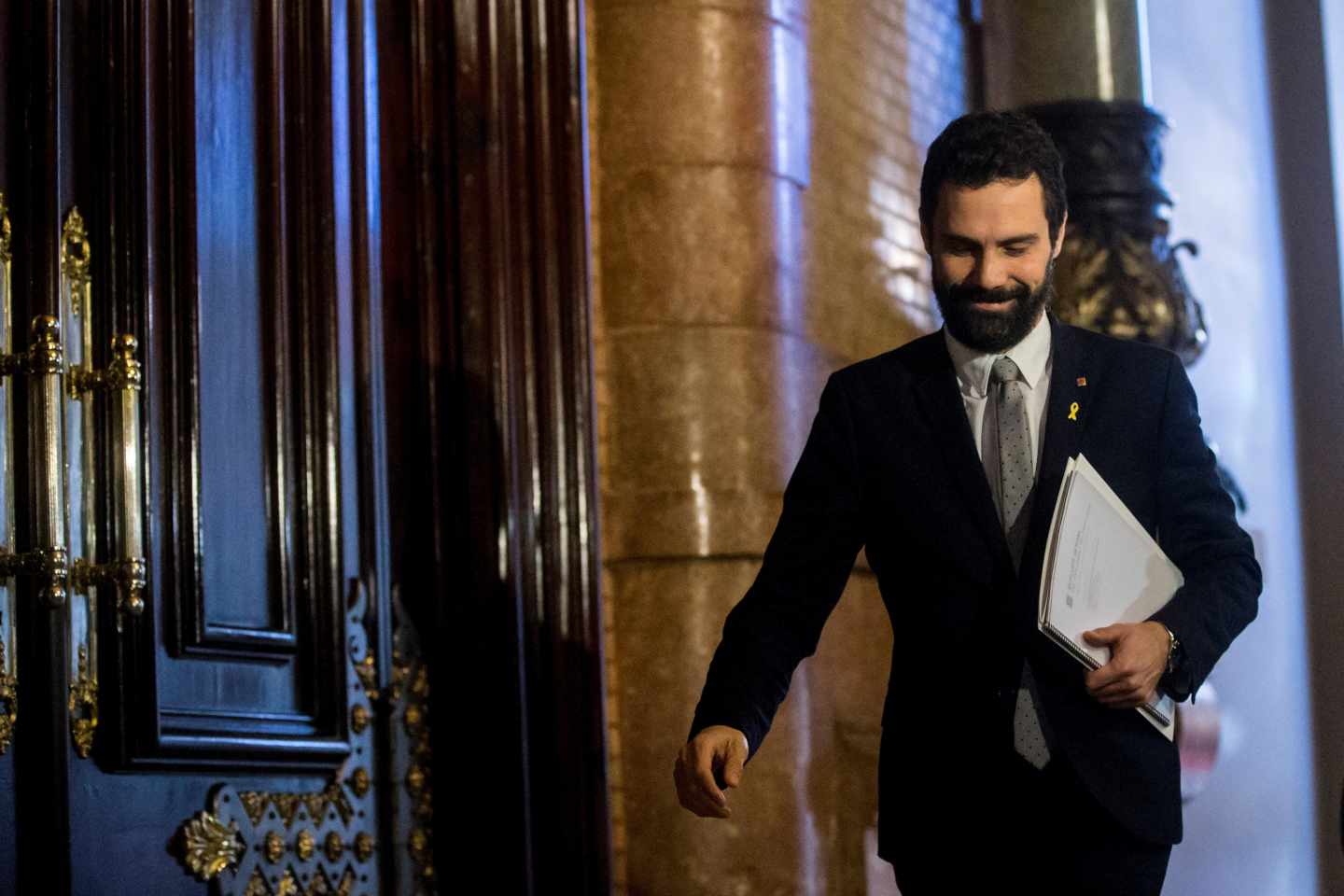 Roger Torrent aplaza el pleno de investidura de Jordi Sánchez.