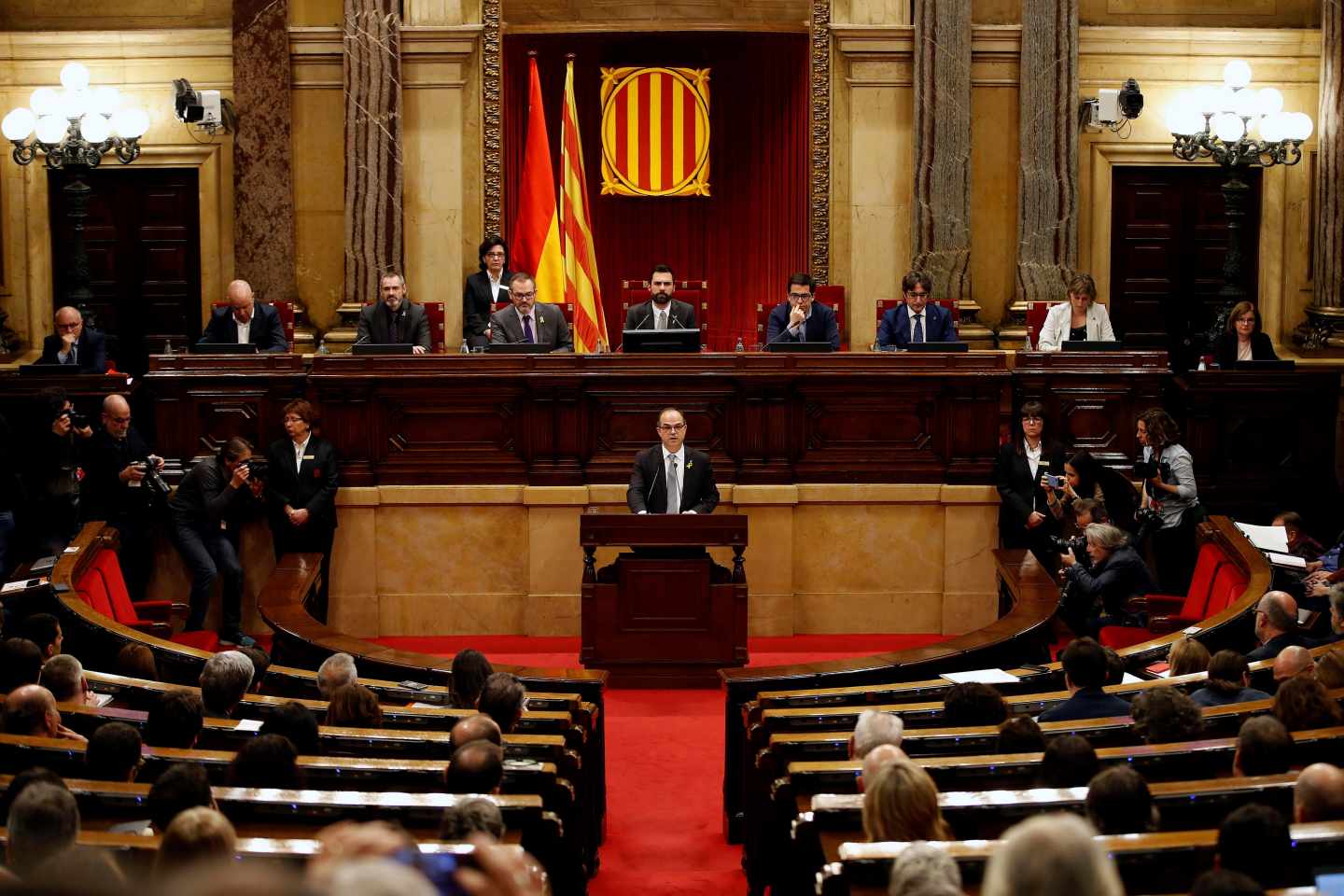 Jordi Turull, en el discurso de investidura.