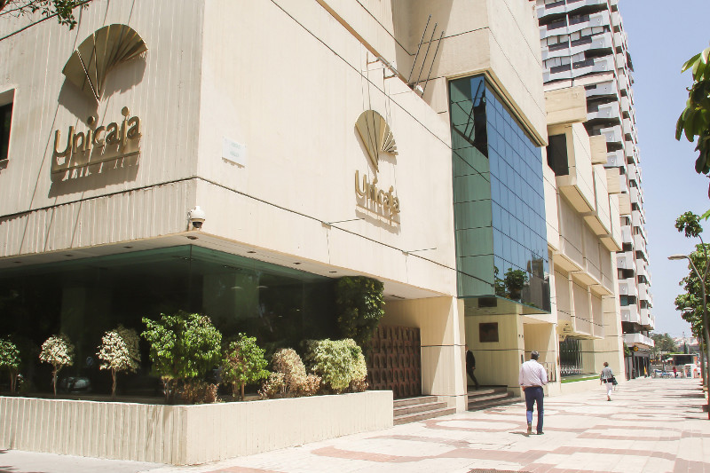 Sede de Unicaja Banco en Málaga.