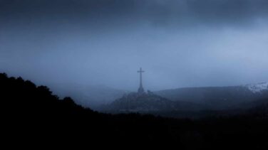 Tormenta sobre el Valle de los Caídos