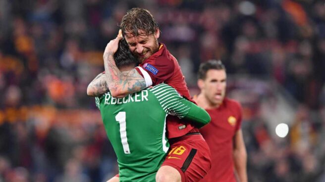 roma_barcelona_futbol La Roma se dispara en bolsa cerca de un 20% tras eliminar al Barcelona.