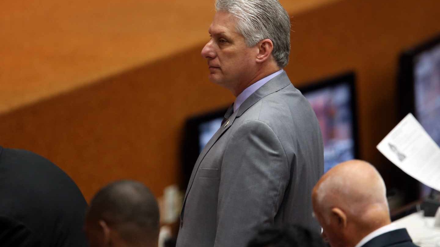 El primer vicepresidente de Cuba, Miguel Díaz-Canel.