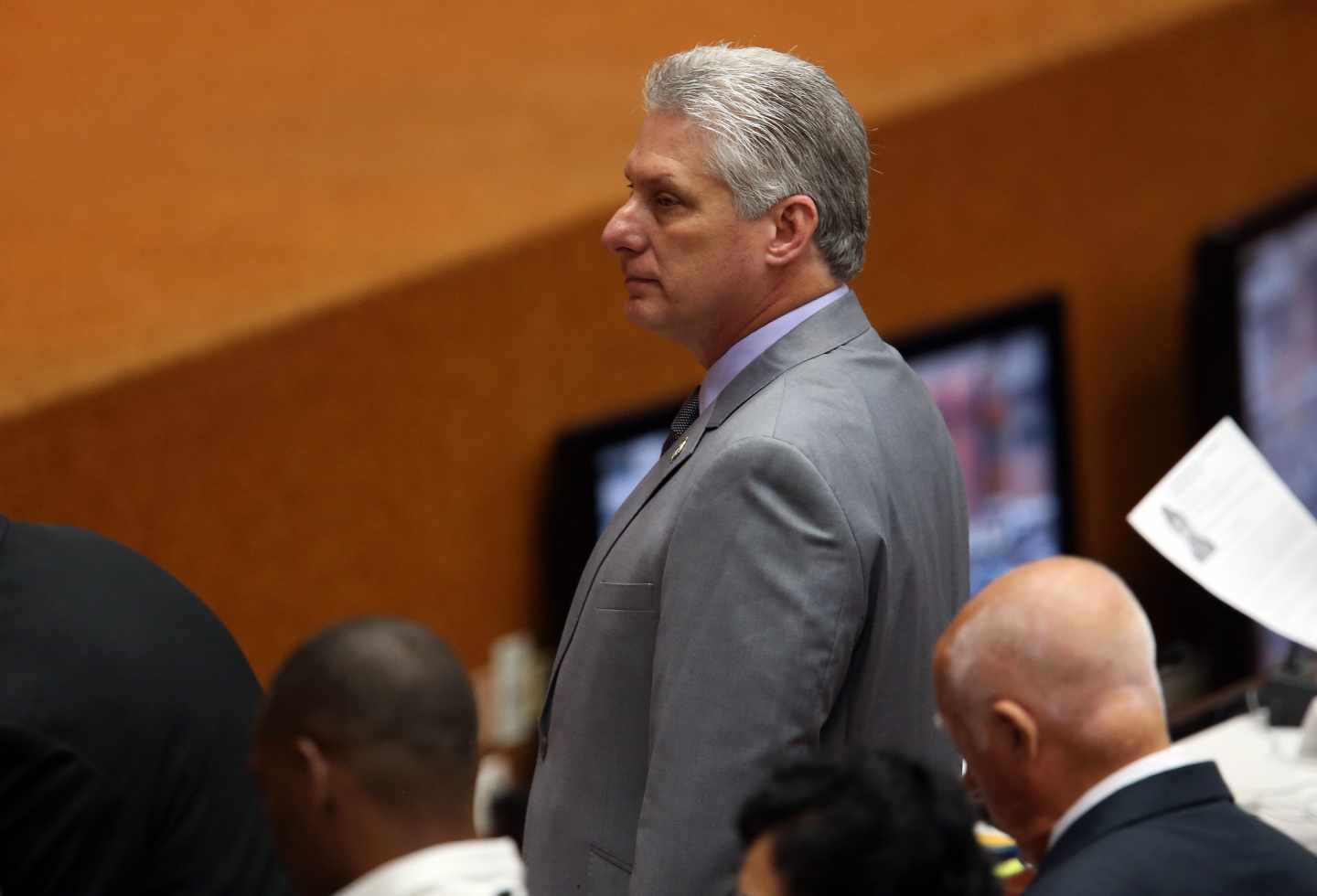 El primer vicepresidente de Cuba, Miguel Díaz-Canel.