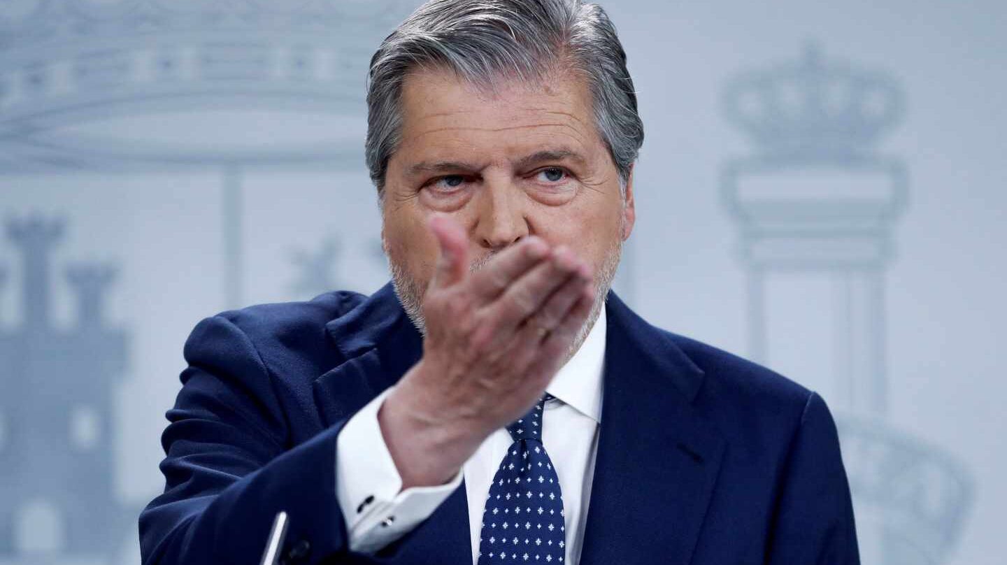 Méndez de Vigo durante el consejo de ministros de este viernes