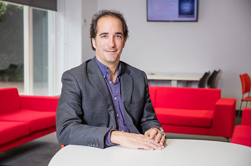 Alfonso Valero Aguado, durante su etapa como profesor de Derecho en la Nottingham Trent University.