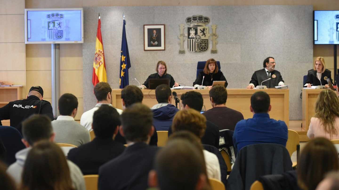 Juicio a los agresores de Alsasua en la Audiencia Nacional.