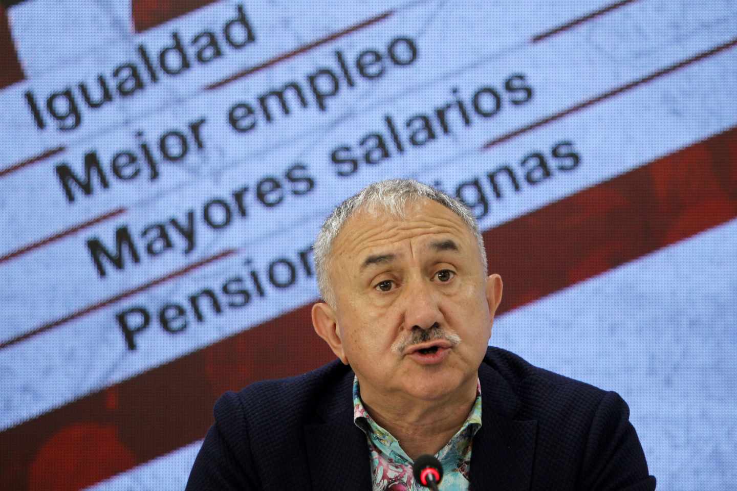 José María Álvarez, secretario general de UGT.