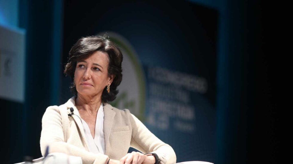 Ana Botín, presidenta de Banco Santander.