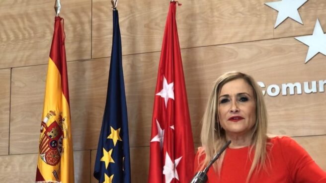 La URJC abre expediente a su ex gerente por propiciar los datos filtrados sobre Cifuentes Cristina Cifuentes, compareciendo este martes ante los medios de comunicación.