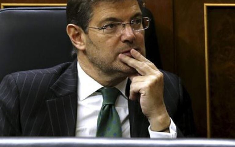 Catalá espeta al diputado del PdeCat Carles Campuzano que el lazo amarillo "es ofensivo"