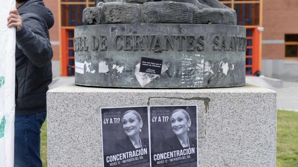 Convocatoria estudiantil contra Cristina Cifuentes.