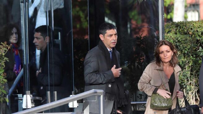 El ex mayor Trapero a su salida de la Audiencia Nacional El ex mayor de los Mossos, Josep Lluís Trapero, a su salida de la Audiencia Nacional.