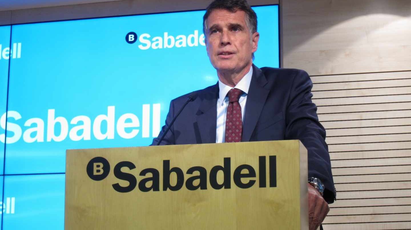 Jaime Guardiola, consejero delegado de Banco Sabadell.