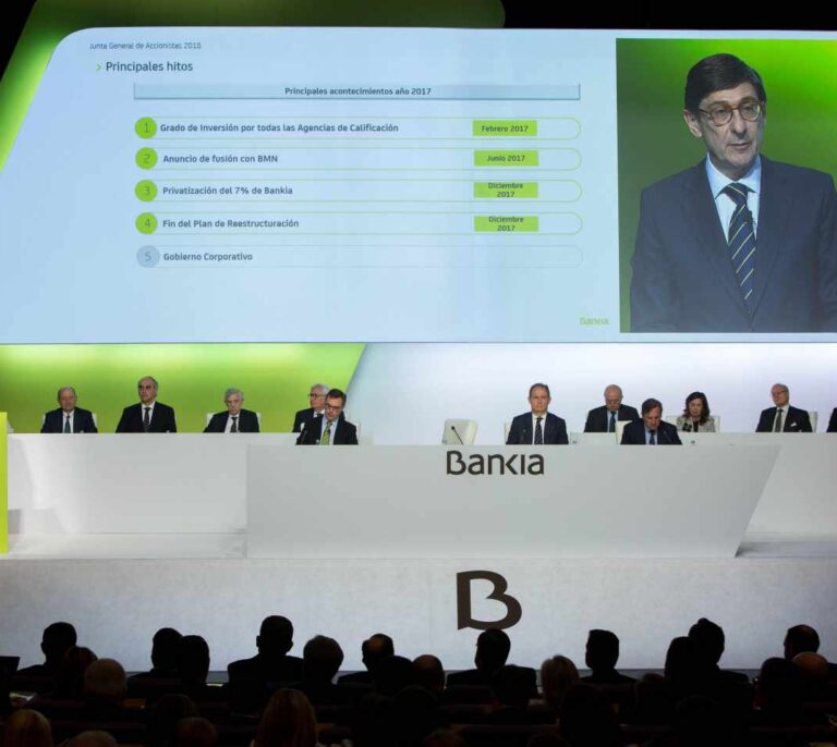 Bankia se compromete a integrar cuatro mujeres en su consejo de aquí a 2020
