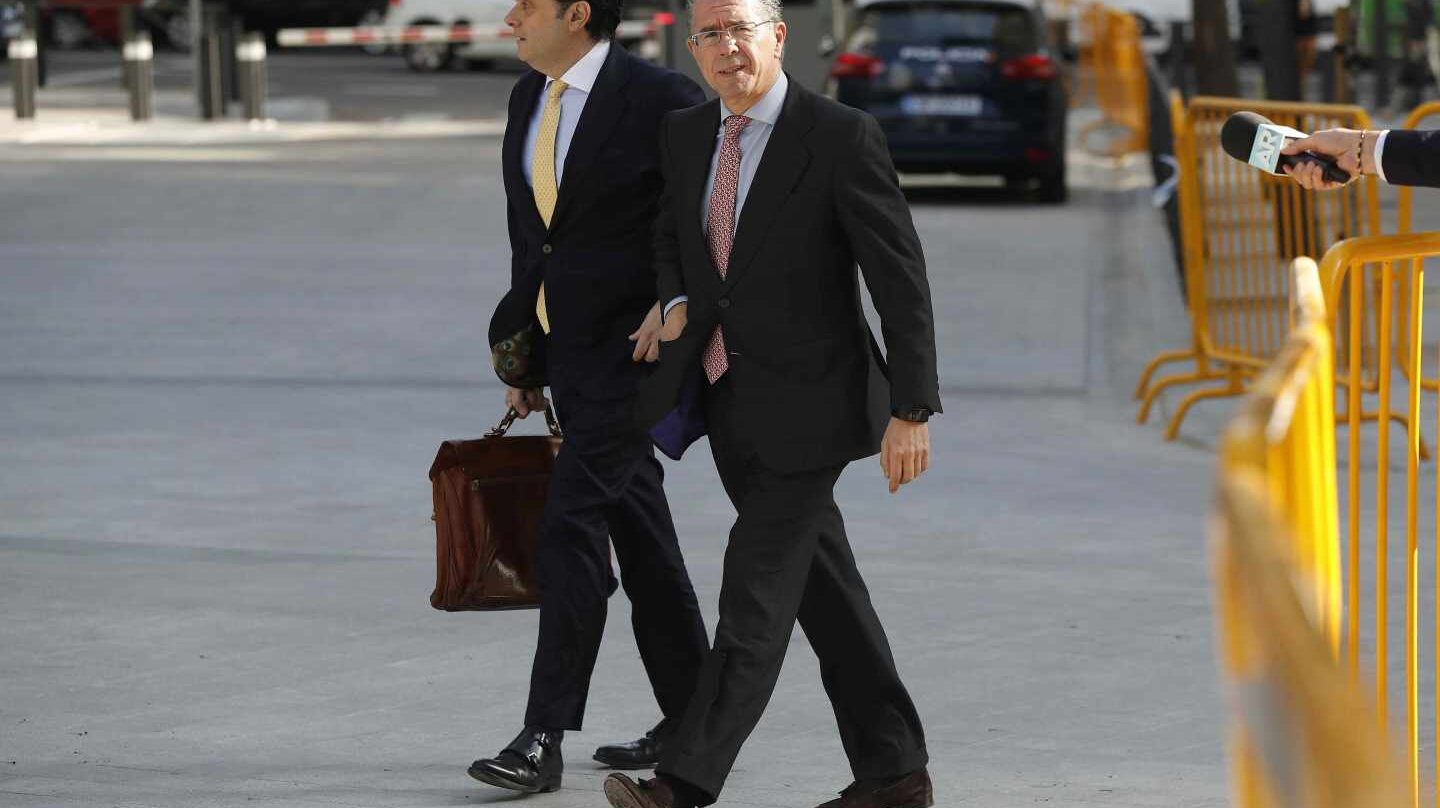 Francisco Granados llega a la Audiencia Nacional.