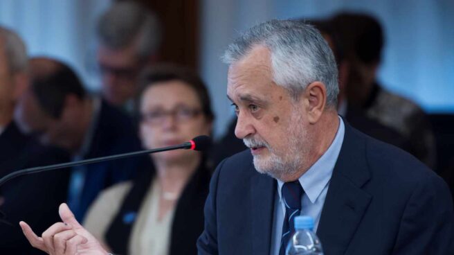 El ex presidente andaluz José Antonio Griñán declara en la Audiencia. El ex presidente andaluz José Antonio Griñán declara en la Audiencia.