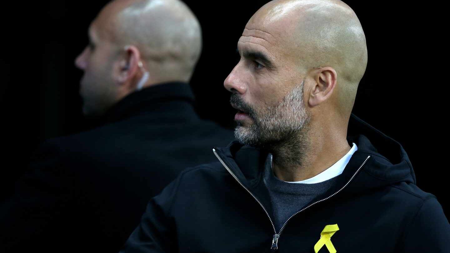 Pep Guardiola, entrenador del Manchester City.
