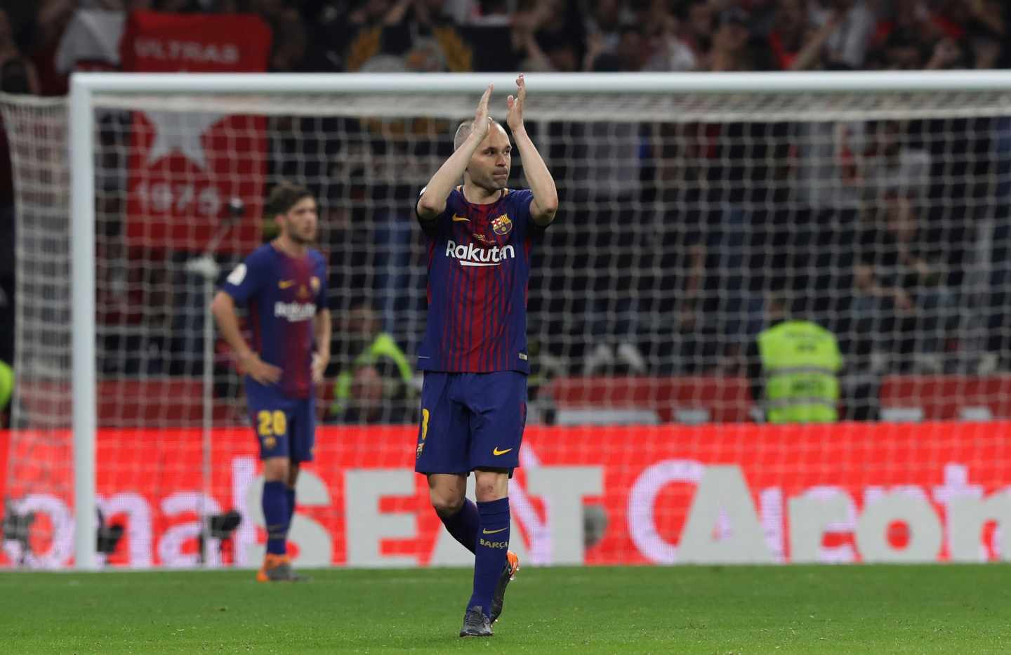 Andrés Iniesta se despide del Barcelona.