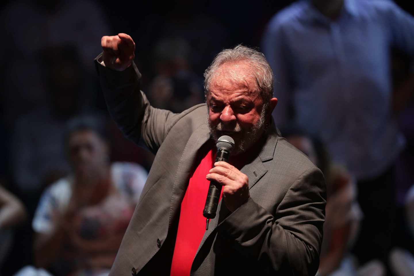 Lula da Silvia en un acto en Río de Janeiro.