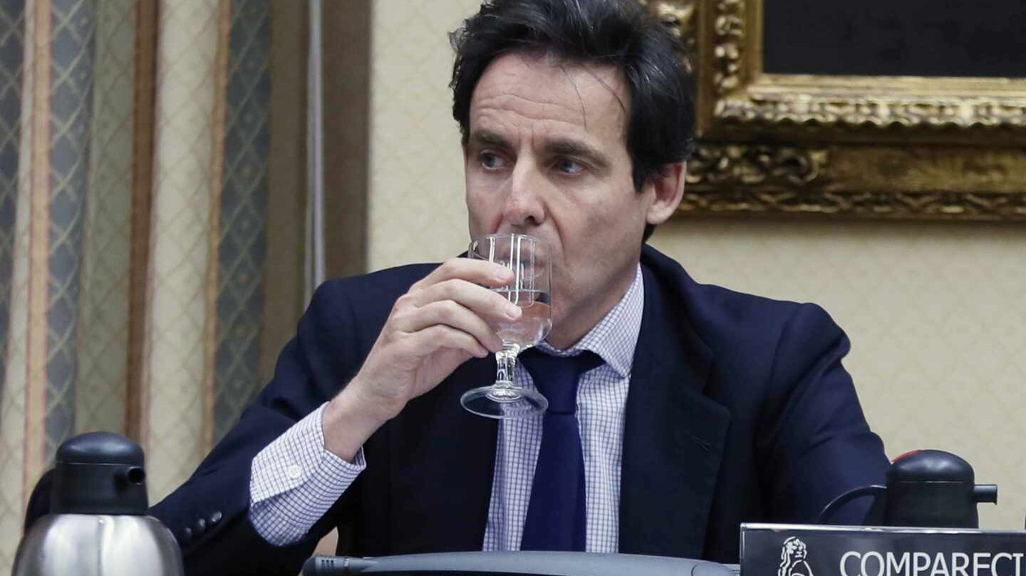 El empresario Javier López Madrid, en el Congreso.